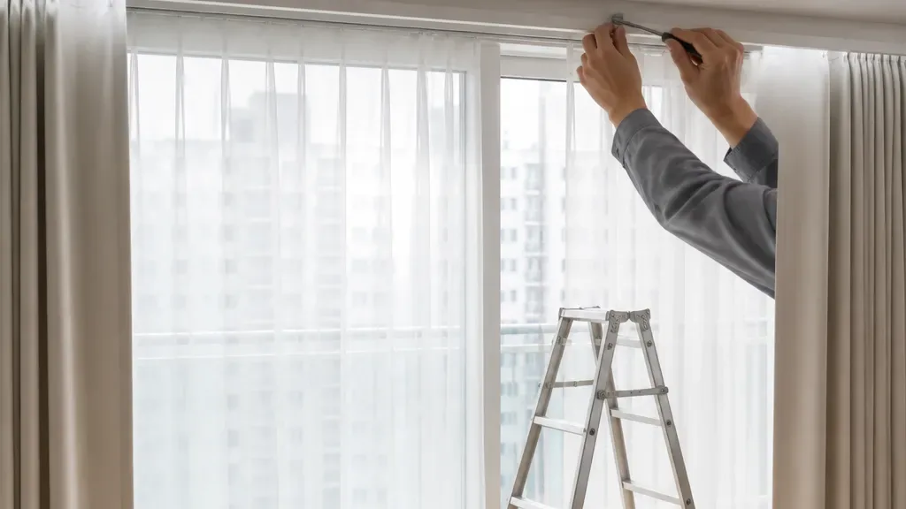 거실커튼이 필요한 순간 예시
