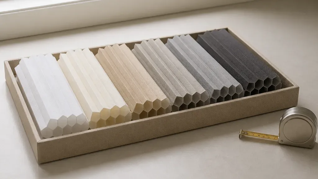 허니콤블라인드가 필요할 때의 창가 모습