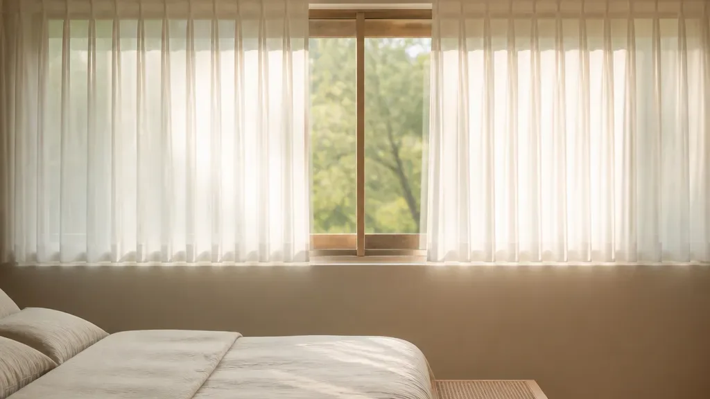 쉬폰커튼이 필요한 상황 예시