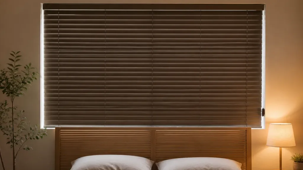 블라인드 설치가 필요할 때의 창가 모습