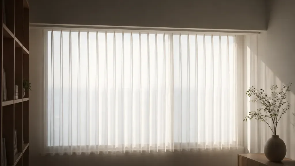 입주커튼이 필요할 때의 창가 모습