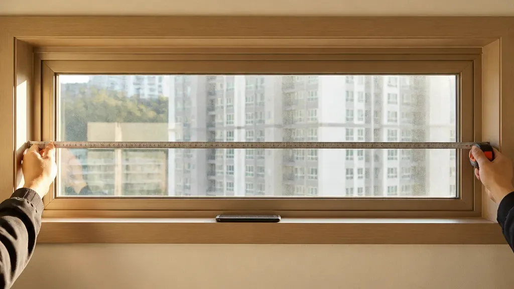 신축아파트 커튼이 필요한 신호 예시