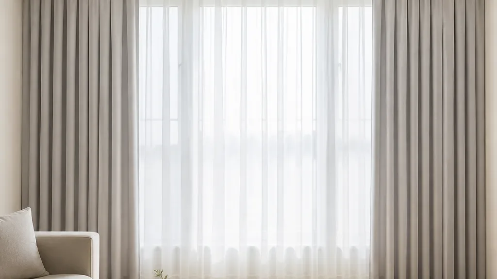 호텔식커튼이 필요한 창가 예시