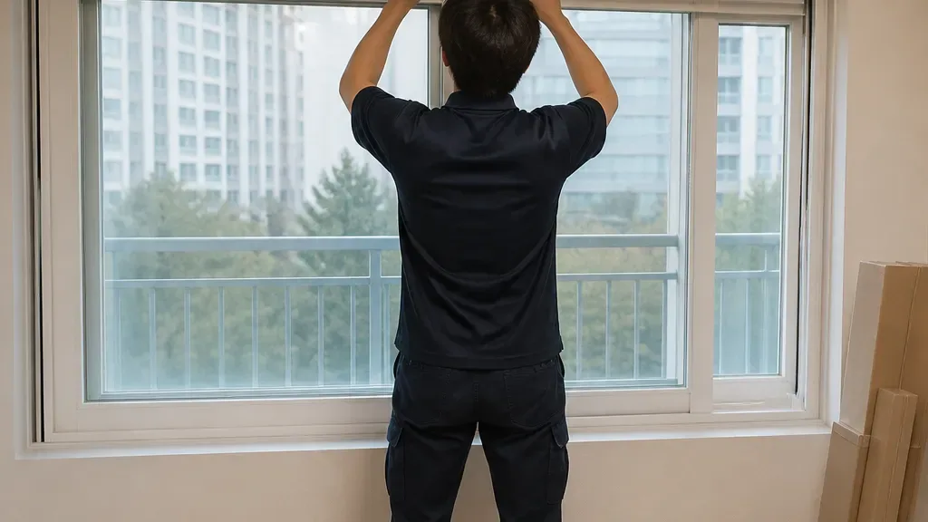 방염블라인드가 필요한 신호 예시