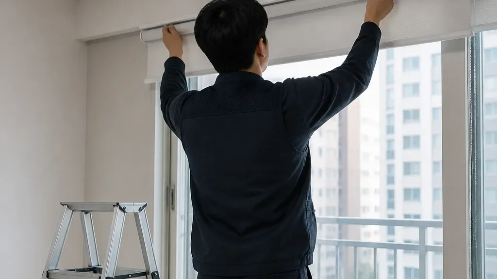 신축아파트 블라인드가 필요한 상황 예시