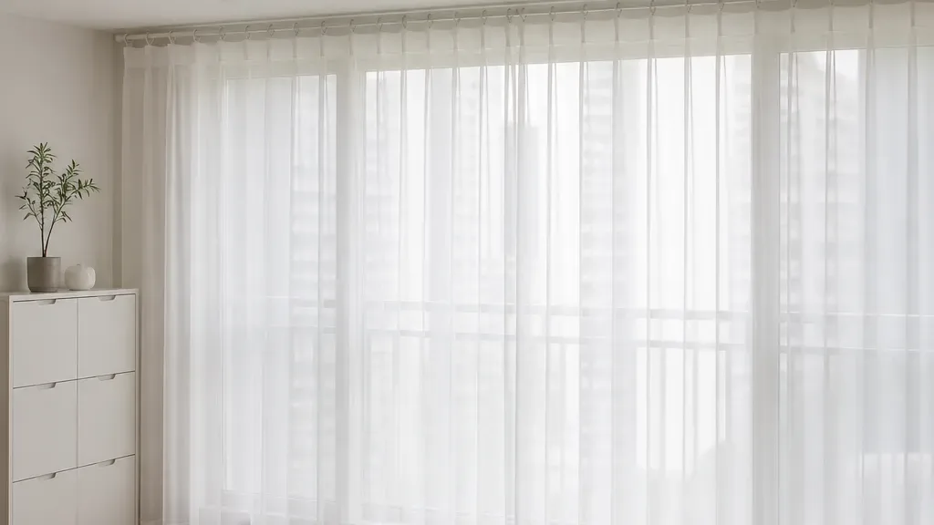 커튼봉 설치가 필요한 신호 예시