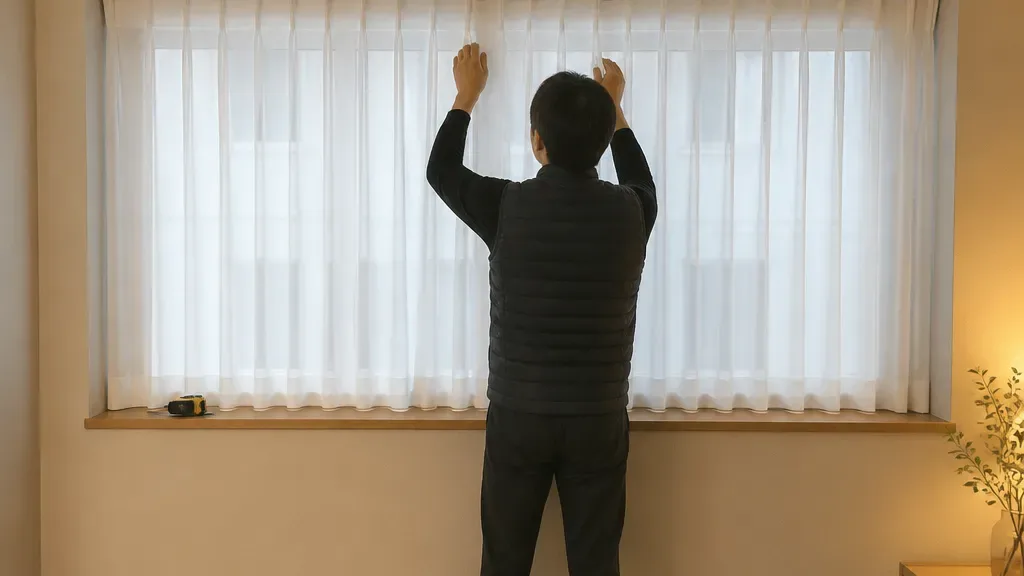 쉬폰커튼이 필요한 상황 예시