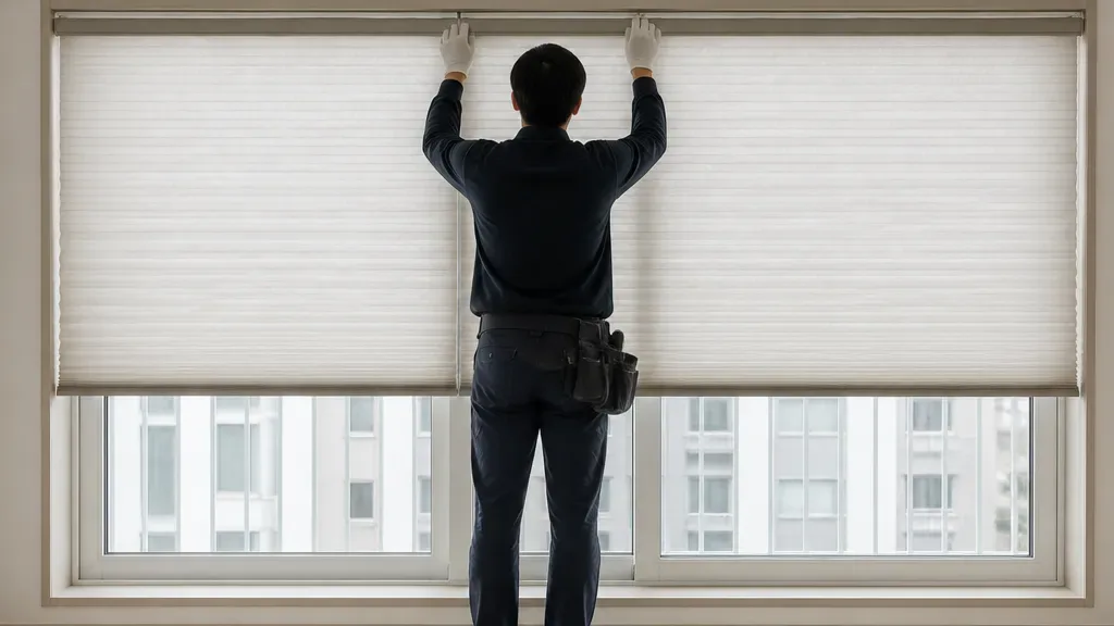 거실블라인드가 필요한 순간 예시