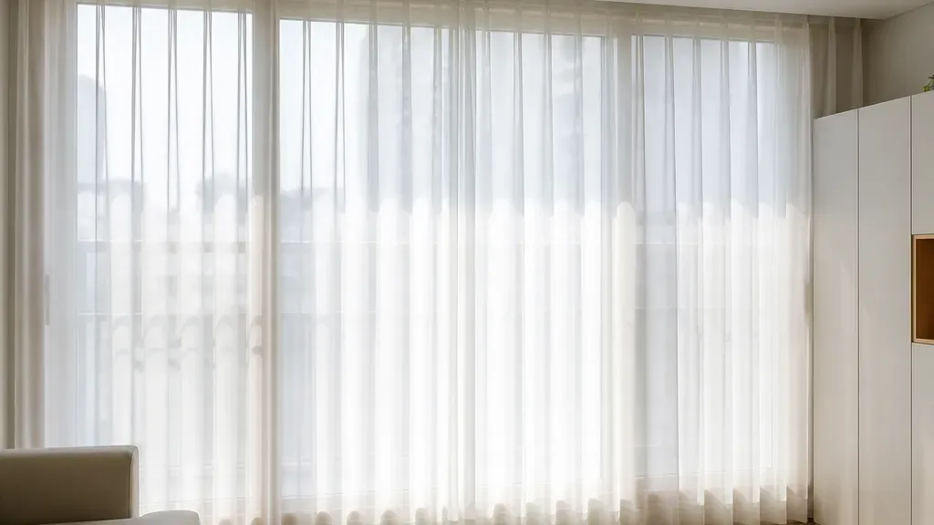 차르르커튼이 필요할 때의 창가 모습