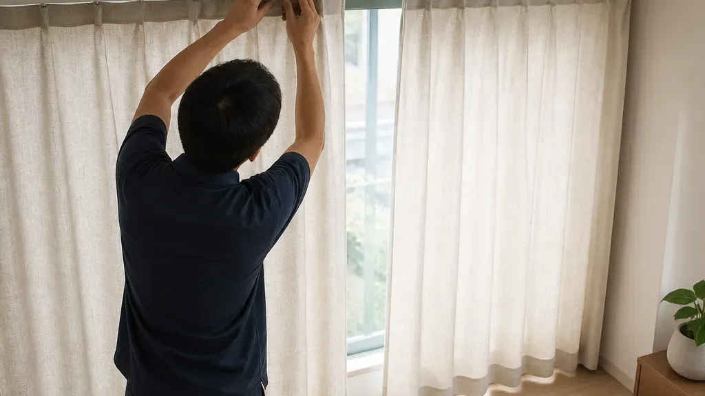 린넨커튼이 필요한 순간 예시