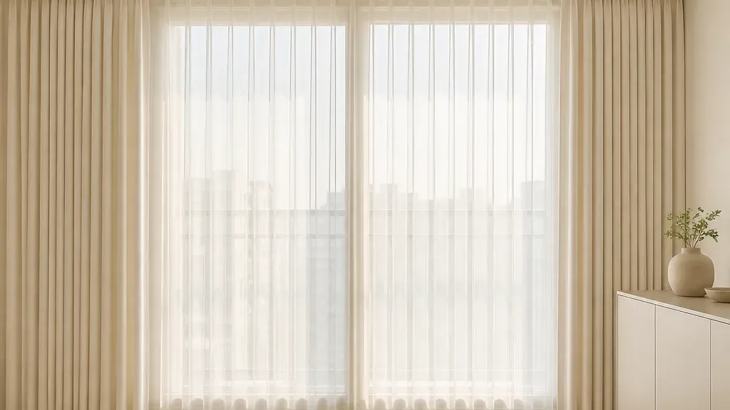 안방커튼이 필요한 창가 예시
