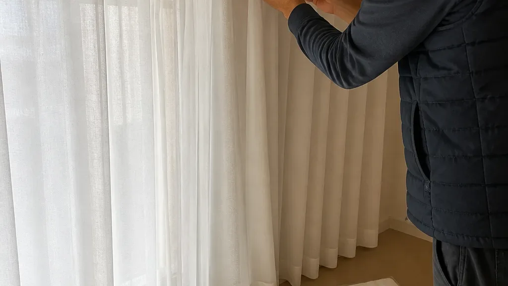 쉬폰커튼이 필요한 상황 예시