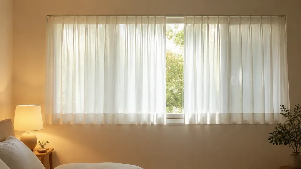 쉬폰커튼이 필요한 순간 예시
