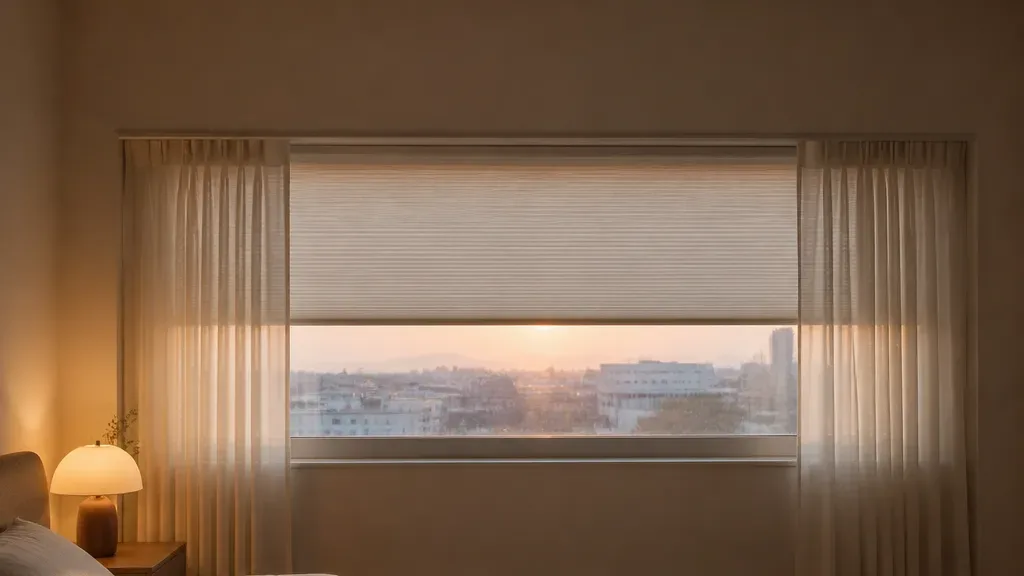 전동커튼이 필요한 창가 예시