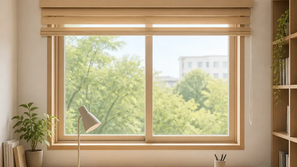 암막블라인드가 필요한 창가 예시