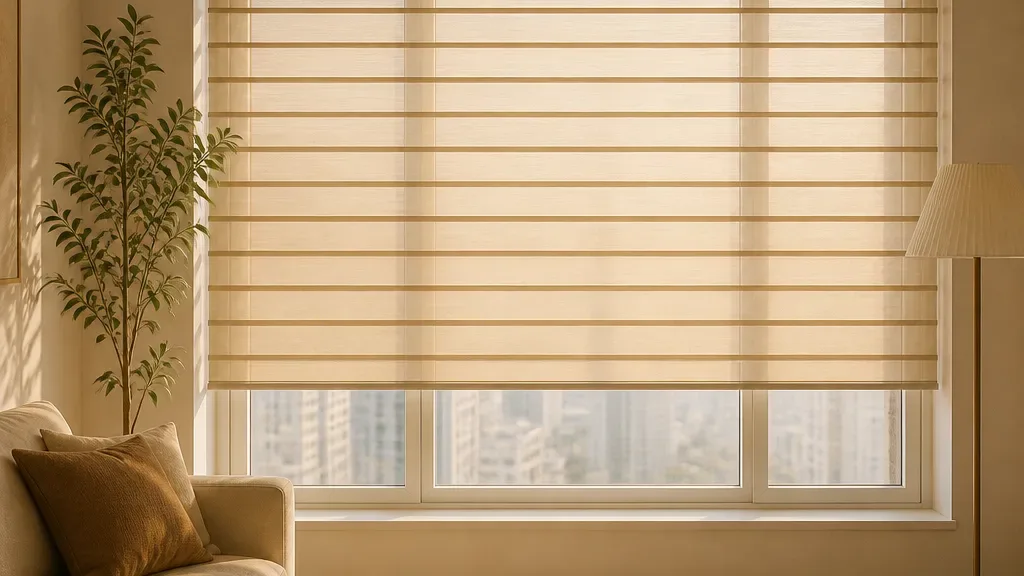 사무실블라인드가 필요한 창가 예시