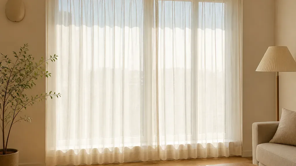 린넨커튼이 필요한 신호 예시