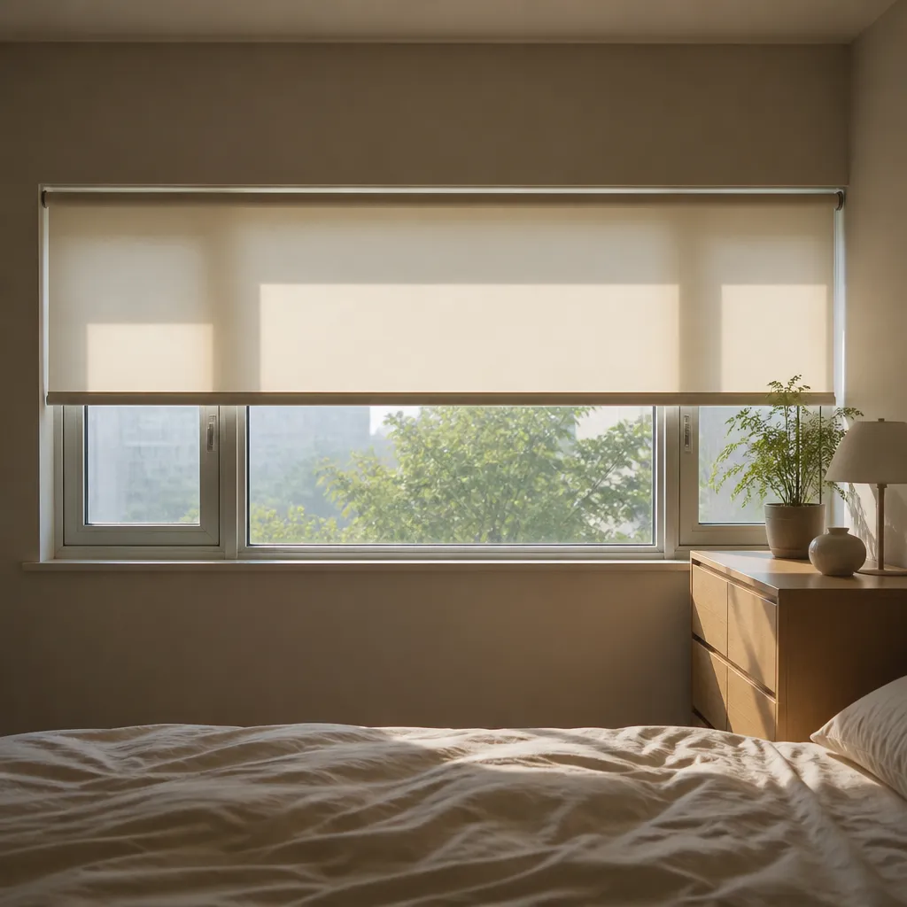 롤스크린 창가 연출 모습