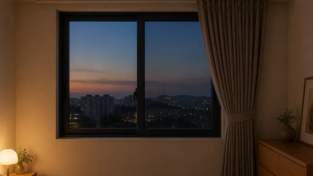 암막블라인드가 필요한 순간 예시