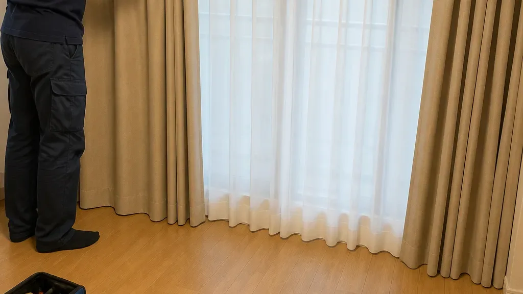 커튼이 필요한 상황 예시