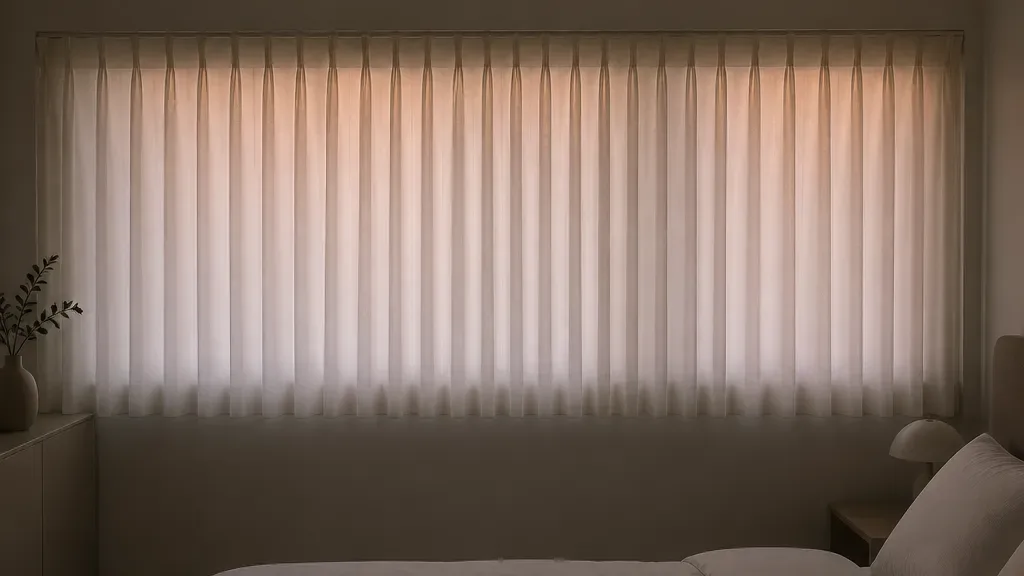 쉬폰커튼이 필요한 상황 예시