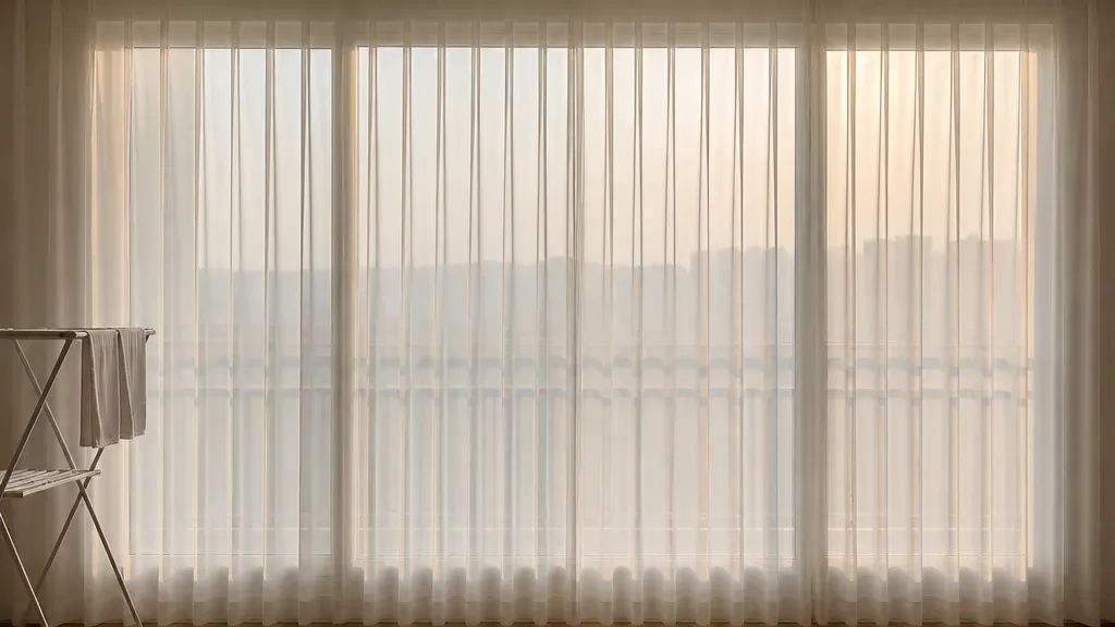 차르르커튼이 필요한 창가 예시