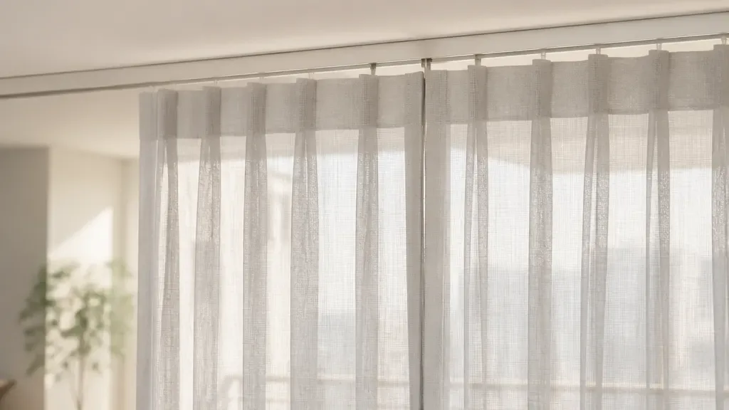 쉬폰커튼이 필요한 상황 예시
