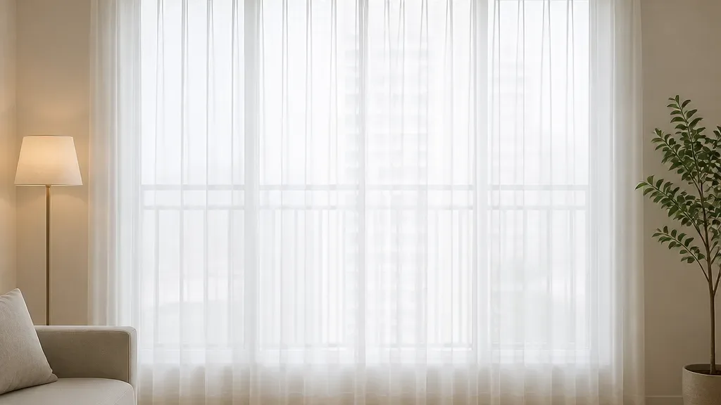커튼 레일 설치가 필요한 신호 예시