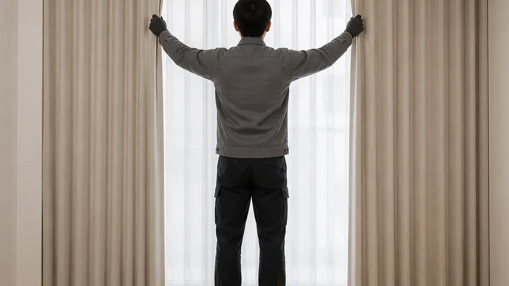 형상기억커튼이 필요한 신호 예시